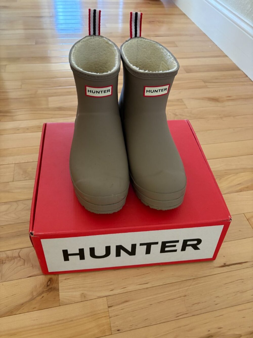 Hunter Play Short Insulated Boots - Gray/beige - Picture 2 of 7